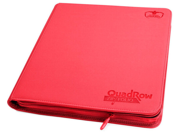 Zipfolio Xenoskin 24-Pocket Rød Ultimate Guard - For 480 kort - Quadrow